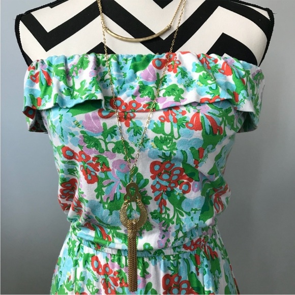 Lilly Pulitzer Flor Dress in Mini Bee in Your Bonnet - Picture 4 of 8